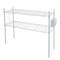 Organize it All White Steel Etagere Adjustable Shelves